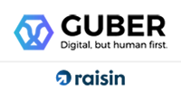 Guber Banca  (via Raisin) logo