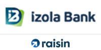 Izola Bank (via Raisin) logo