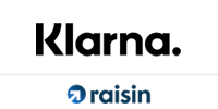 Klarna (via Raisin) logo