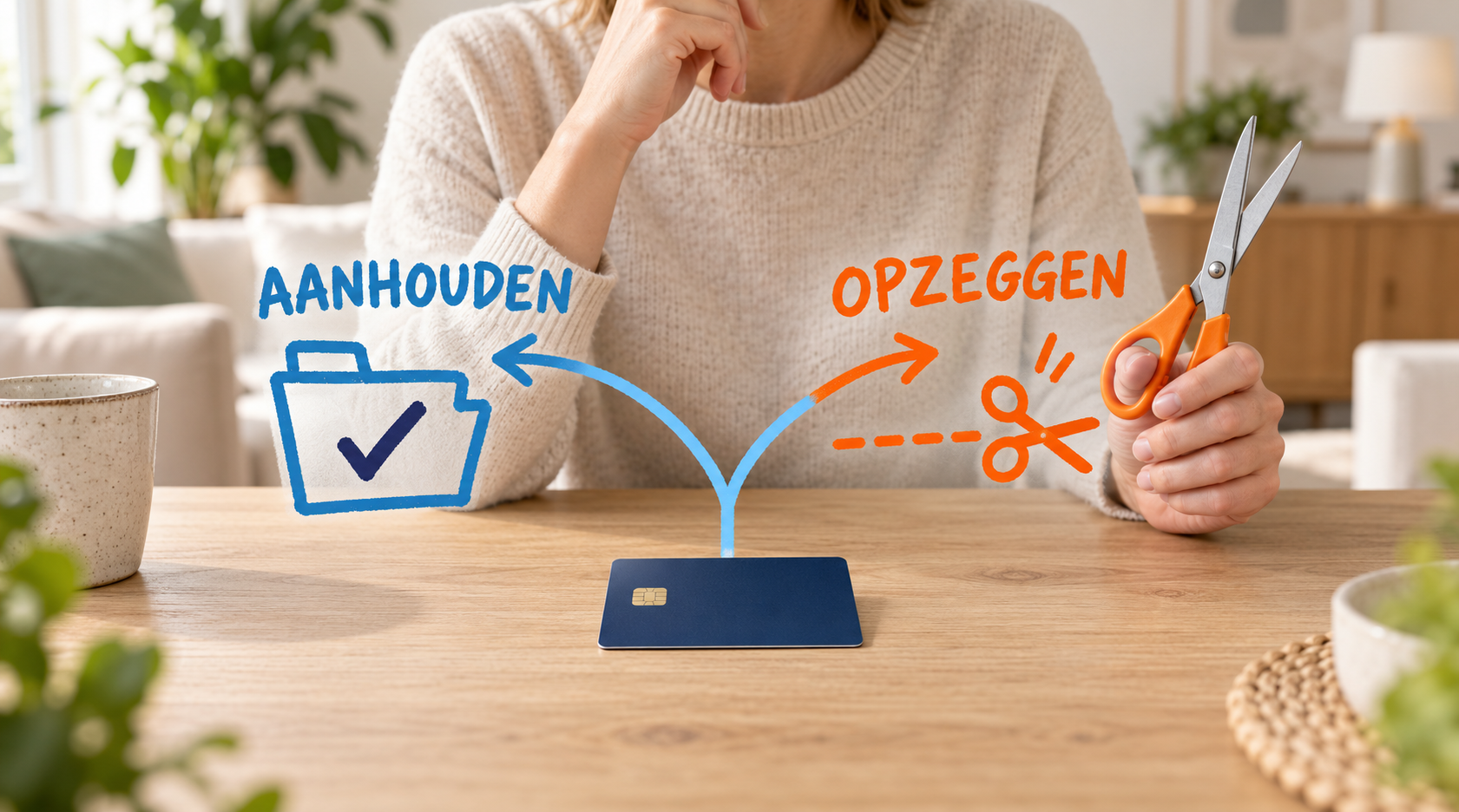 Oude rekening opzeggen