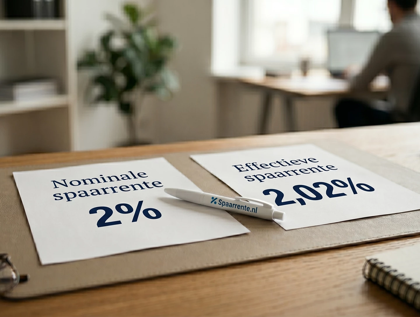 nominale versus effectieve rente