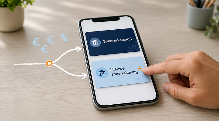 Tweede spaarrekening openen